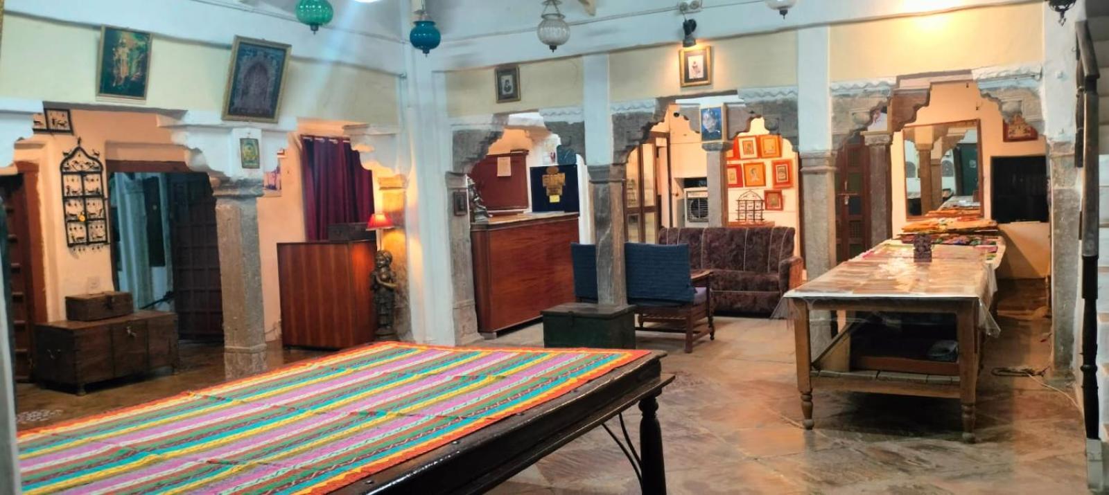 Haveli Braj Bhushanjee Heritage Hotel Būndi Dış mekan fotoğraf