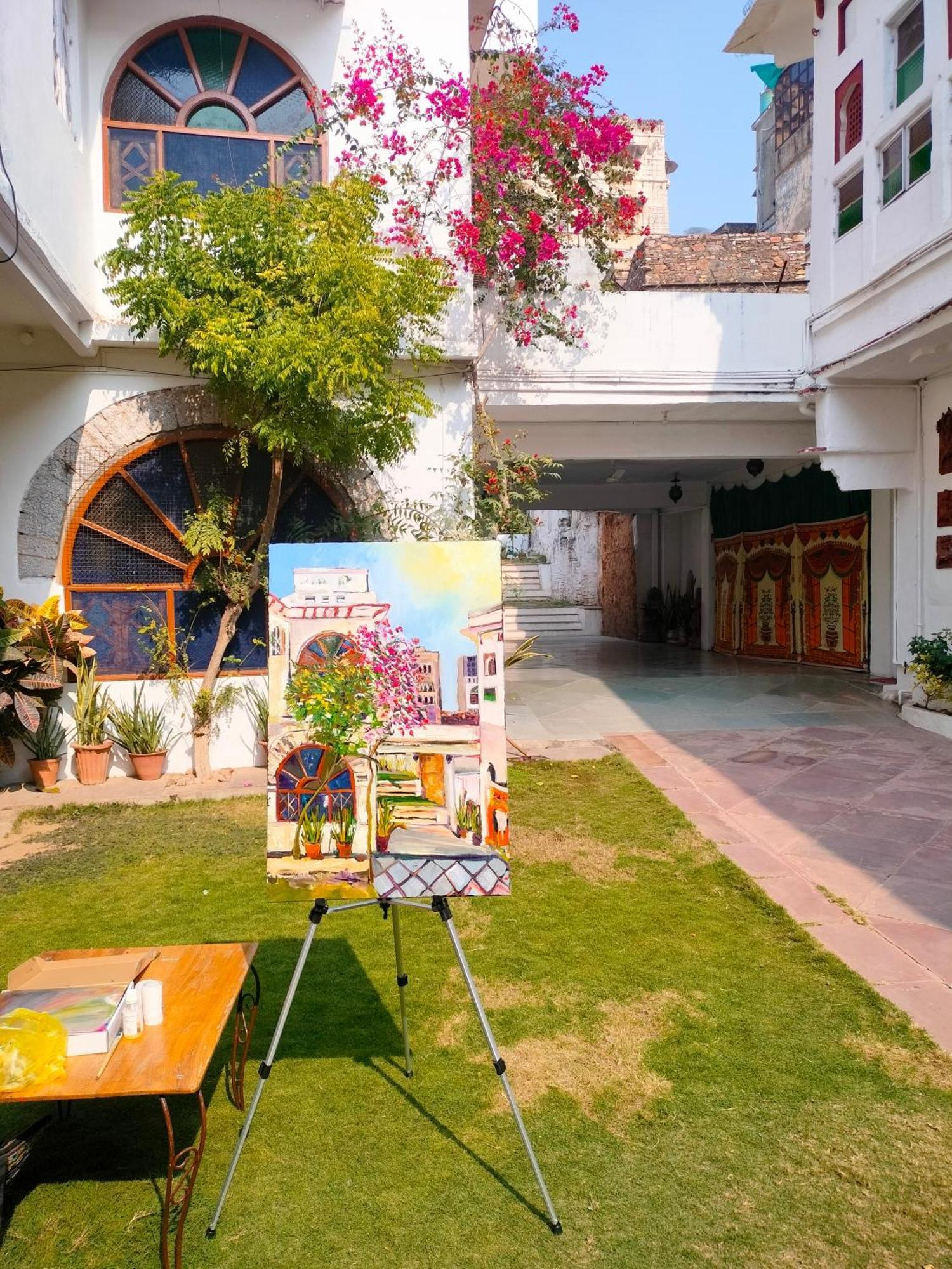 Haveli Braj Bhushanjee Heritage Hotel Būndi Dış mekan fotoğraf