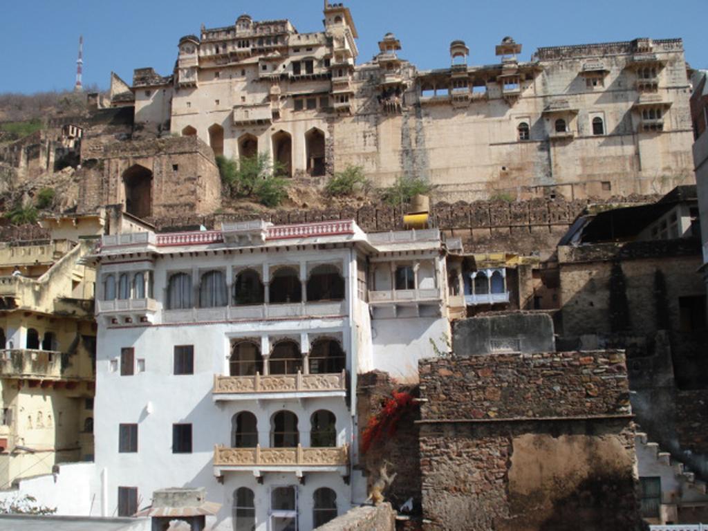 Haveli Braj Bhushanjee Heritage Hotel Būndi Dış mekan fotoğraf